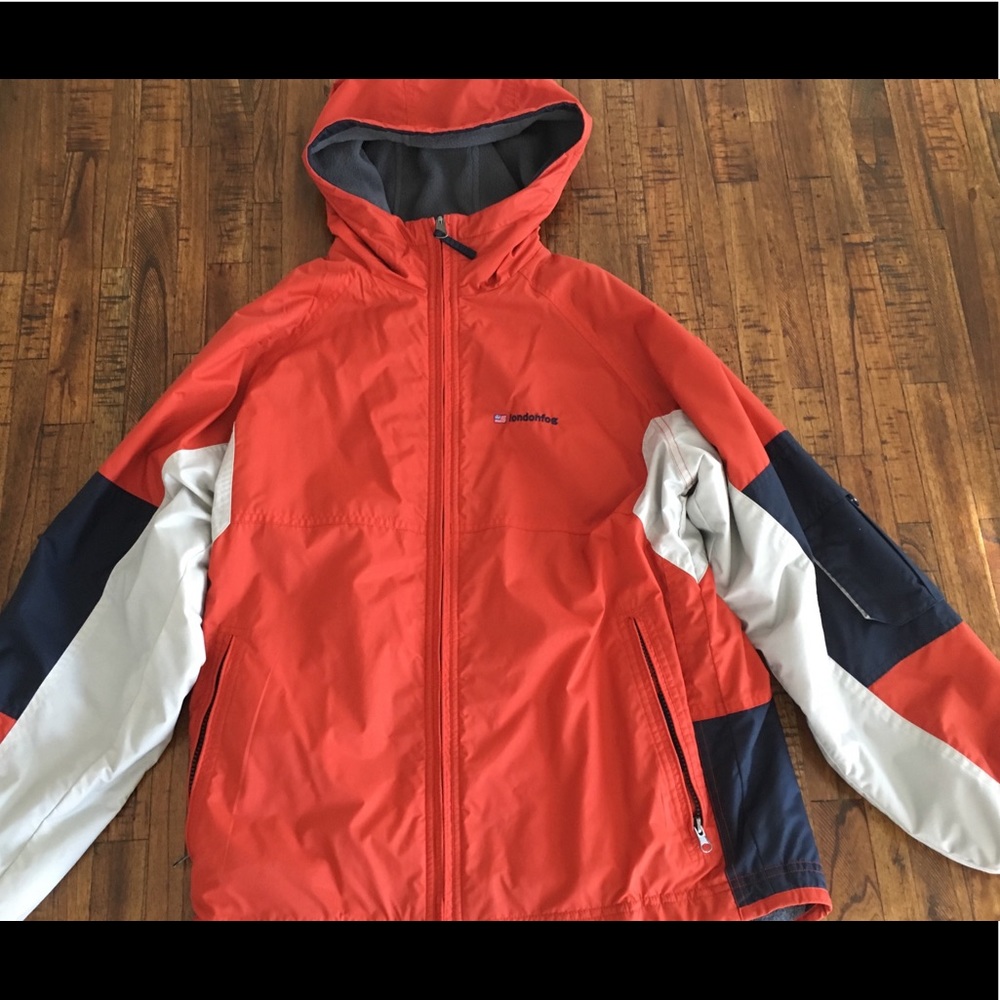 London Fog Reversible Water Resistant Jacket